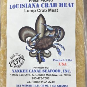 YANKEE CANAL LOUISIANA LUMP CRAB MEAT