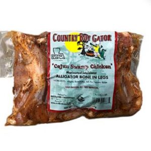 ALLIGATOR LEGS – BONE IN 5 LB (MARINATED)
